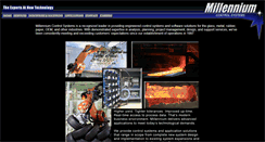 Desktop Screenshot of millenniumcontrols.com