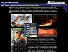 Tablet Screenshot of millenniumcontrols.com